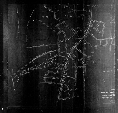 1940 Census Enumeration District Maps - South Carolina - York County - Clover - ED 46-42, ED 46-43, ED 46-44, ED 46-45,…