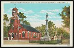 Prince George Winyah Church, built 1737, and Confederate Monument