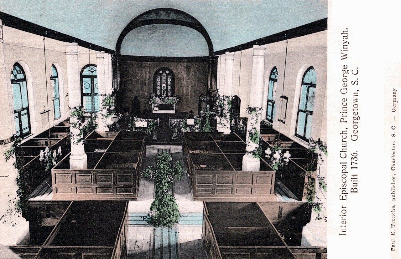 Interior - Prince George Winyah Church