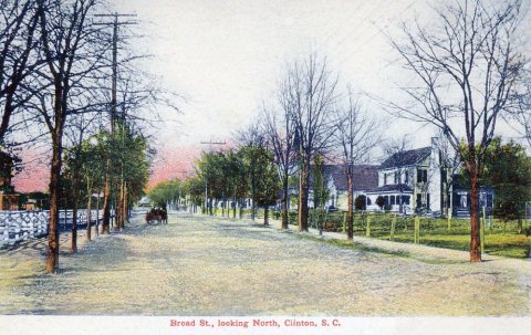 Clinton - Broad Street, looking north