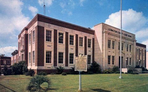 Lexington - Lexington County Court House, 1950s