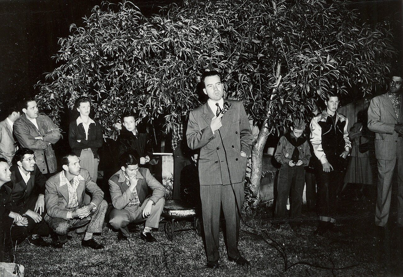 Congressman Richard Nixon, Yorba Linda, circa April 1950