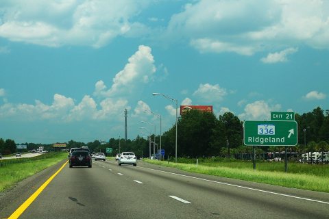 Int95nRoadSC-Exit21-SC336sign