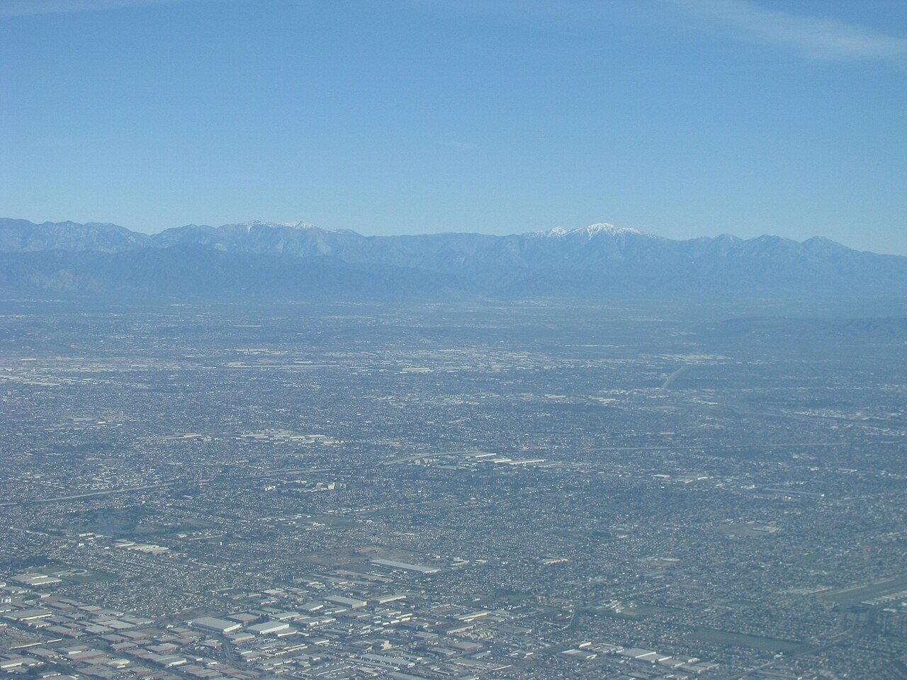 Rare clear air over Torrance