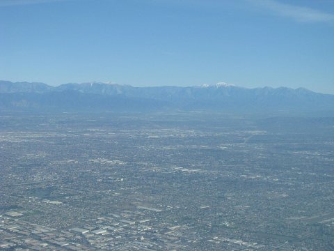 Rare clear air over Torrance