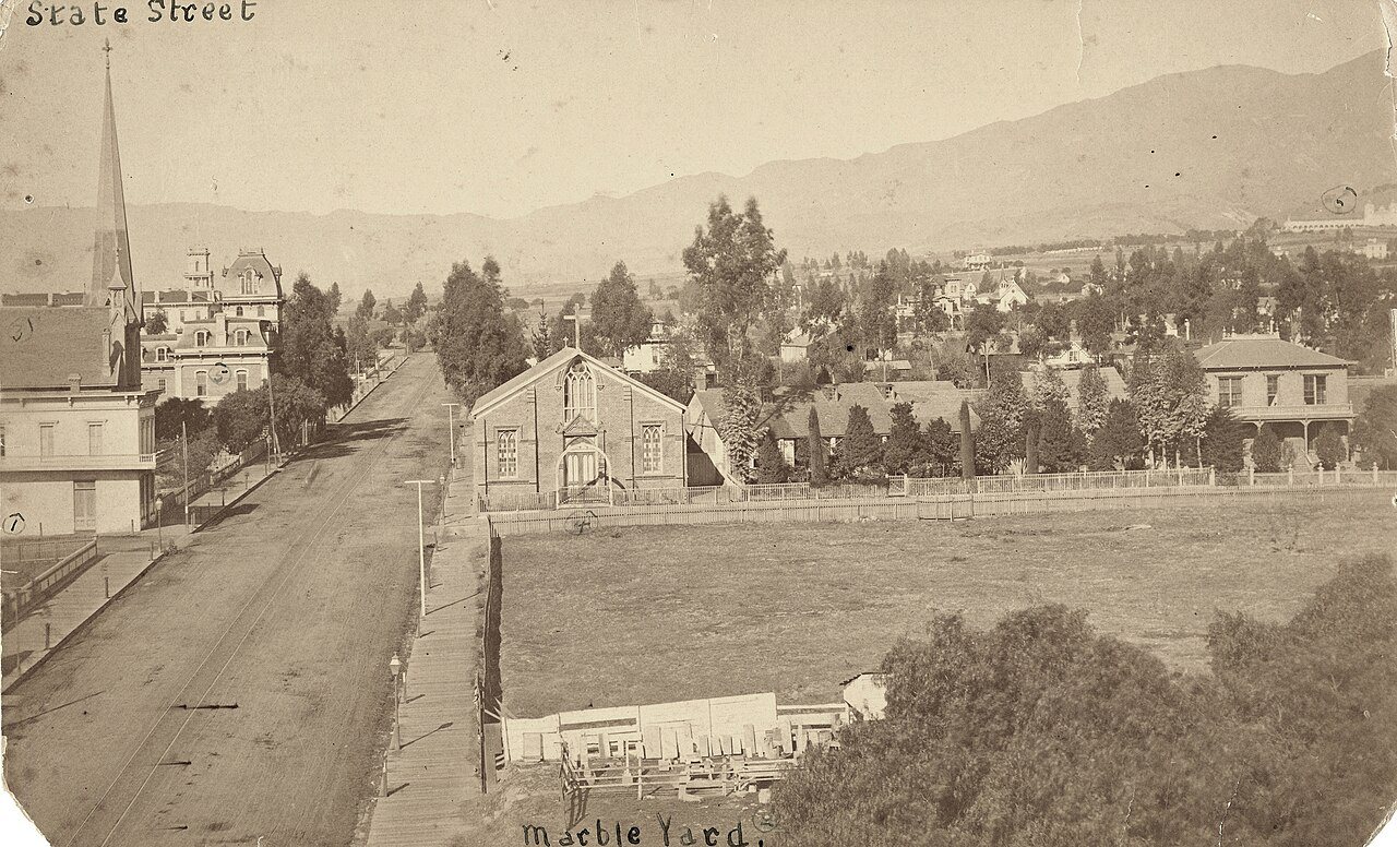 SBCA OurLadyOfSorrowsChurch MarbleYard 1880