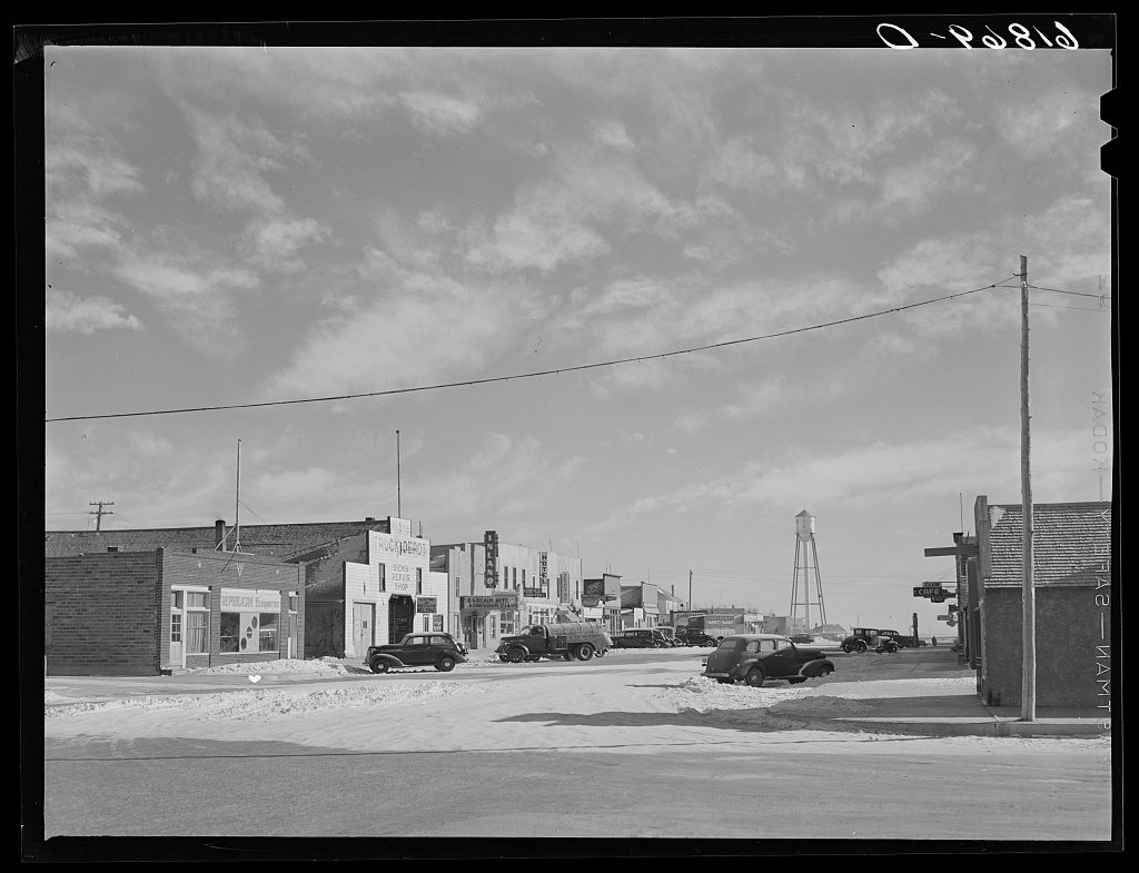 Martin, South Dakota. Largest town within fifty-mile radius