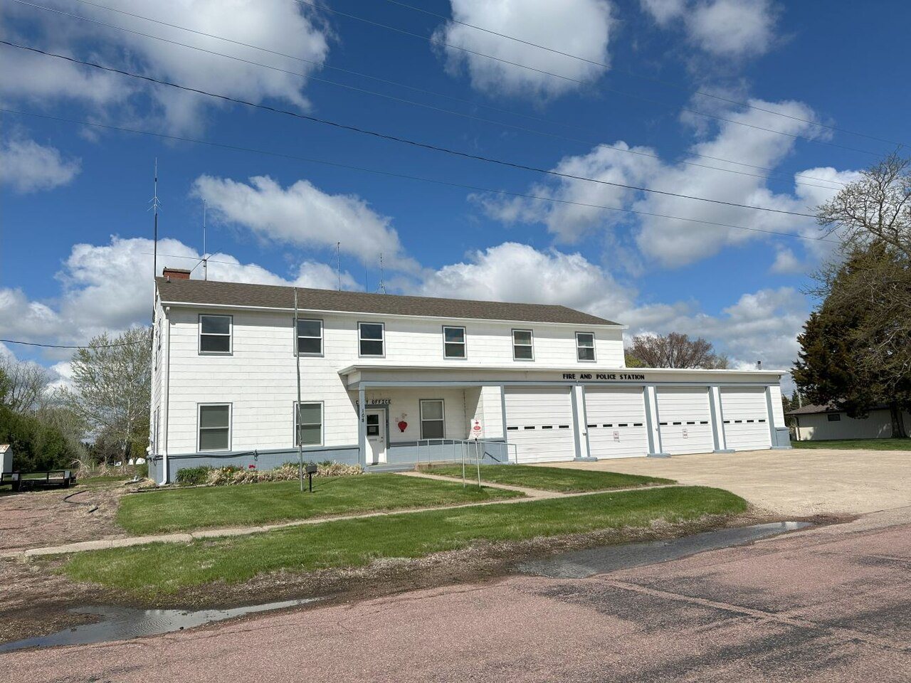Pickstown Fire and Police Station NRHP 100005109 Charles Mix County, SD