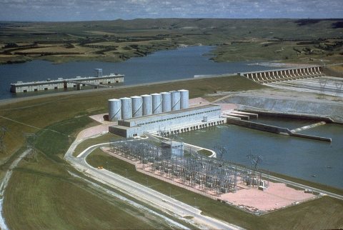 Fort Randall Dam, South Dakota