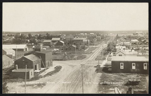 S.W. portion of Bowdle, S. Dak