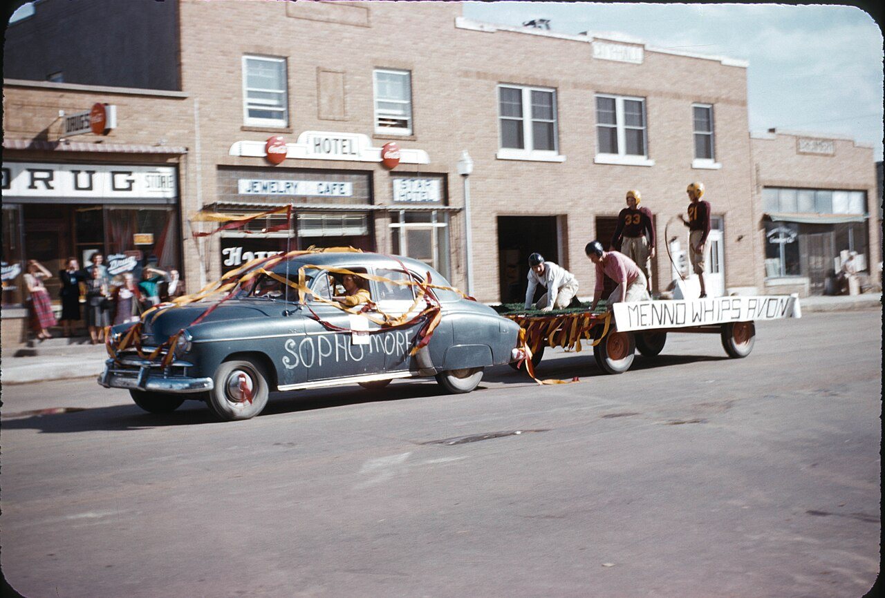 1952 Homecoming Parade - Menno, South Dakota 06