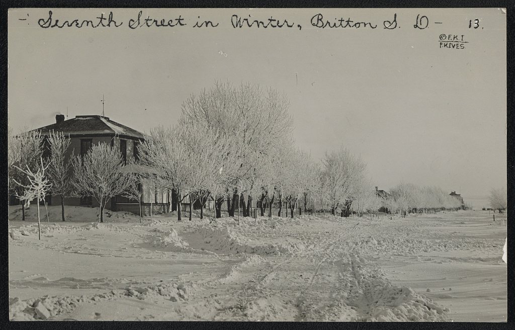 Seventh Street in winter