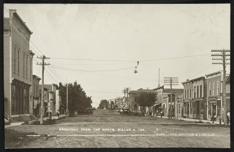 Broadway from the north