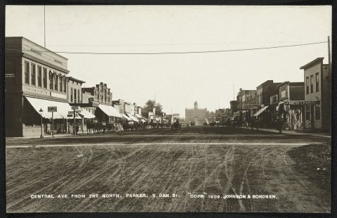 Central Ave. from the north