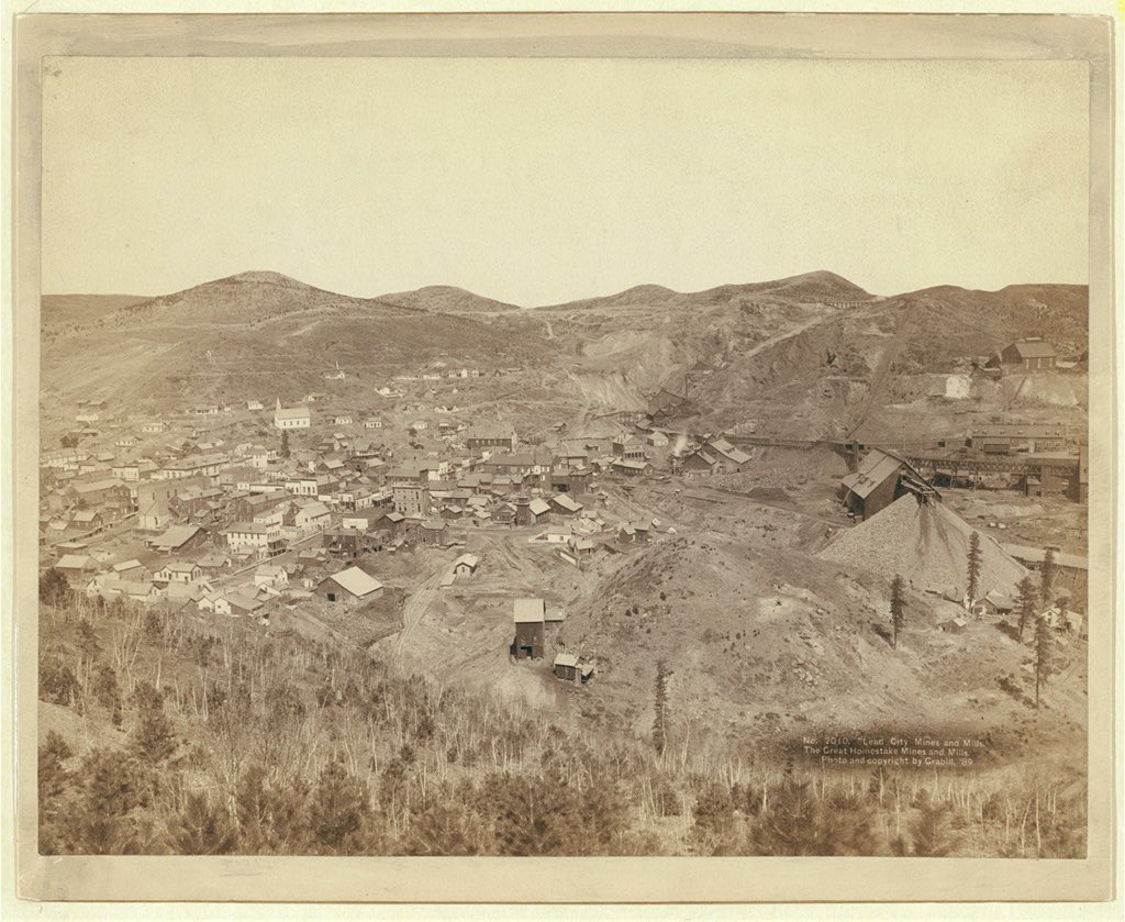 Lead City Mines and Mills. The Great Homestake Mines and Mills