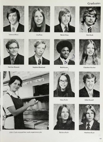 Cordova High School (California) yearbook "Lancer Legends", page 101