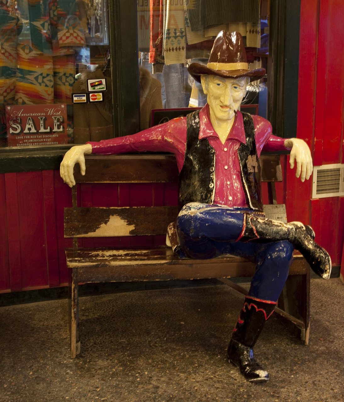 Cowboy scene