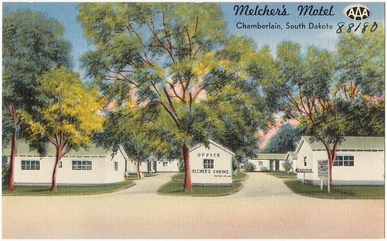 Melcher's Motel, Chamberlain, South Dakota (88180)