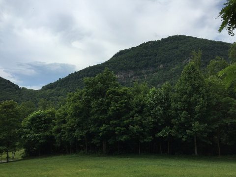 2017-06-12 15 37 57 View of the northeast side of Cumberland Gap on the border of Kentucky and Virginia from the town of