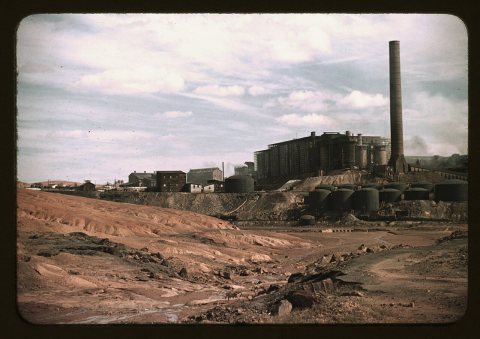 Copper mining and sulfuric acid plant, Copperhill, Tenn