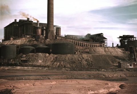 Copper mining and sulfuric acid plant1a34317v