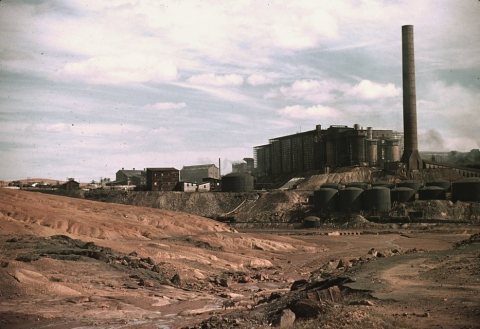 Copper mining and sulfuric acid plant1a34316v