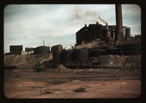 Copper mining and sulfuric acid plant, Copperhill), Tenn