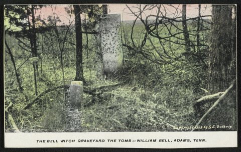 The Bell Witch graveyard the tomb of William Bell