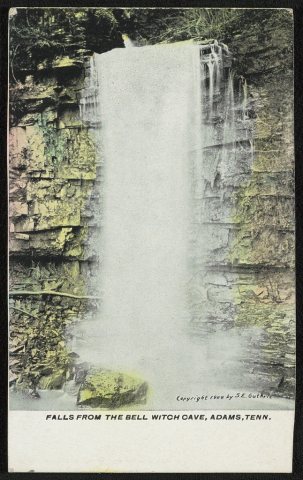 Falls from the Bell Witch Cave