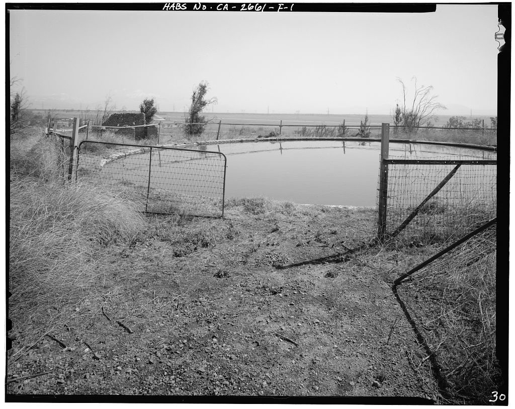 Sainsevain Property, Circular Reservoir, 14804 Summit Avenue