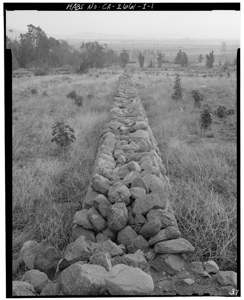 Sainsevain Property, Fieldstone Wall, 14804 Summit Avenue