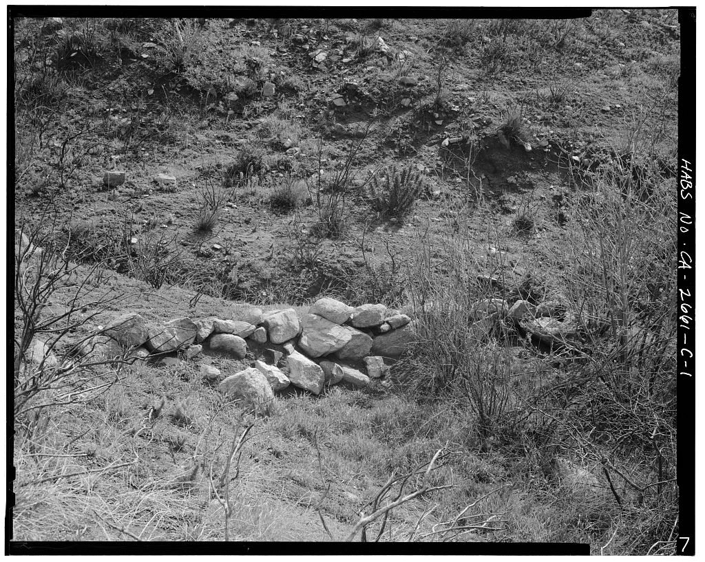 Sainsevain Property, Wagon Road Retaining Wall, 14804 Summit Avenue