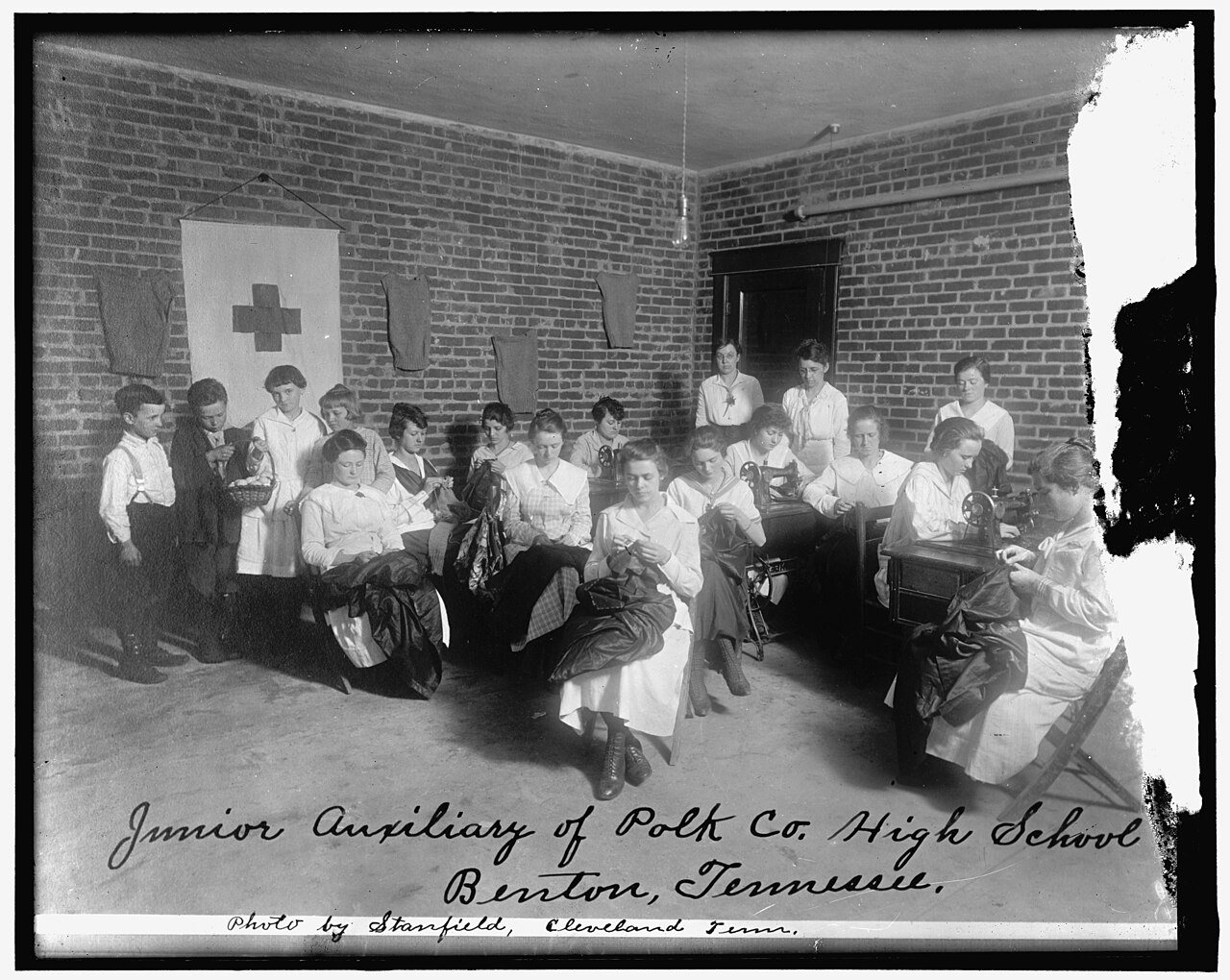 Red Cross- Junior Auxiliary of Polk Co. High School, Benton, Tennessee LOC hec.13924