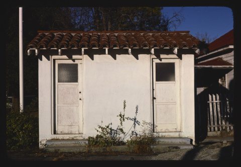Old gas station