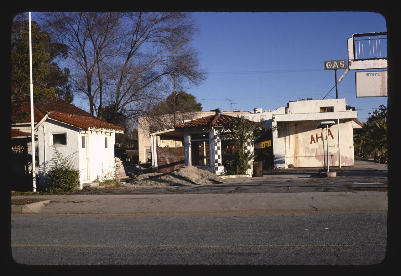Old gas station