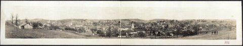 Birds-eye view of Jonesboro, Tenn
