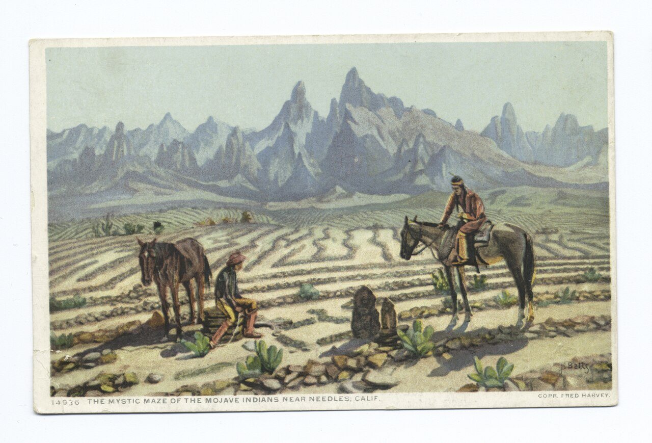 Mystic Maze of the Mojave Indians, Needles, Calif