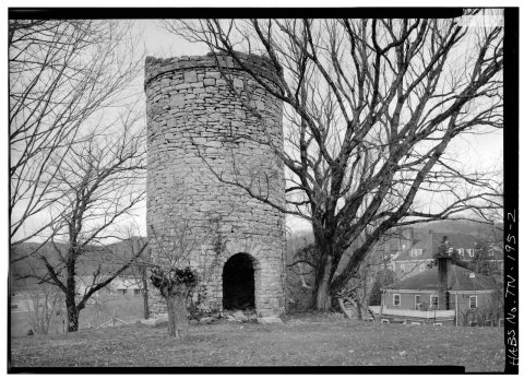 EAST FRONT - Daniel Huff Mill, Lincoln Memorial University