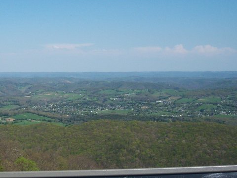 Harrogate, TN from Pinnacle