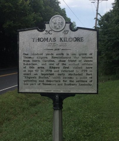 Thomas Kilgore historical sign