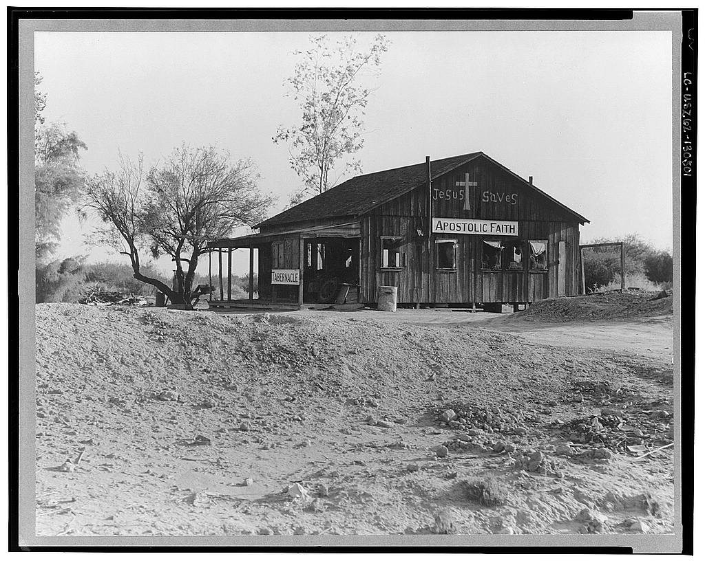 Church near Blythe, California