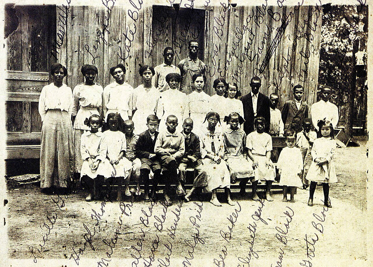 Craigs Chapel AME Zion Church 1914 school photo