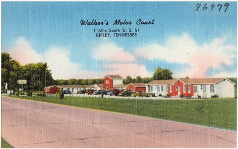 Walker's Motor Court, 1 mile south U.S. 51, Ripley, Tennessee (86979)