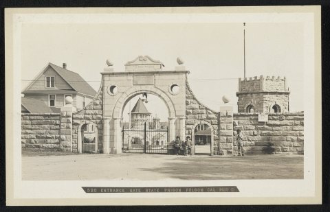 Entrance gate, state prison