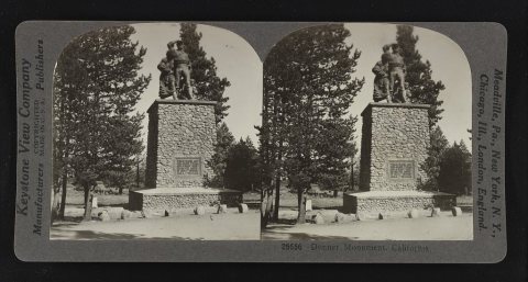 Donner monument, California