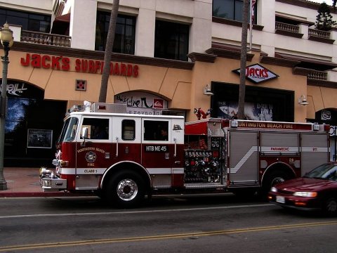 Huntington Beach Fire Dept Engine 45