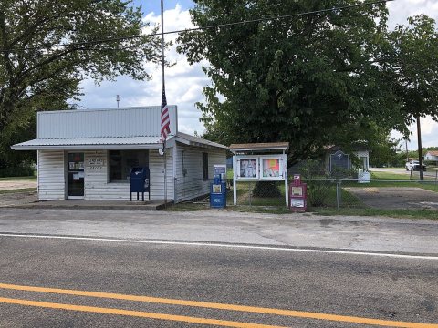 Barry Post Office and Marker