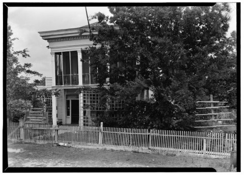 Historic American Buildings Survey, Harry L. Starnes, Photographer April 30, 1936 FRONT ELEVATION. - Dr. J. E. Buchanan…
