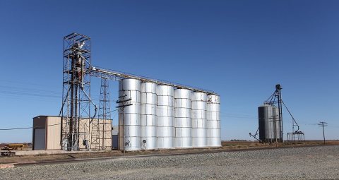 Amherst Texas Grain Elevators 2010