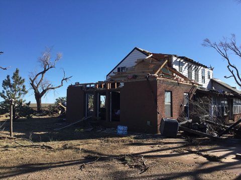 EF2 damage north of